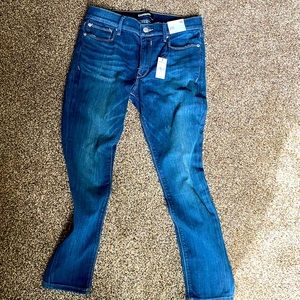 Express 10S denim leggings